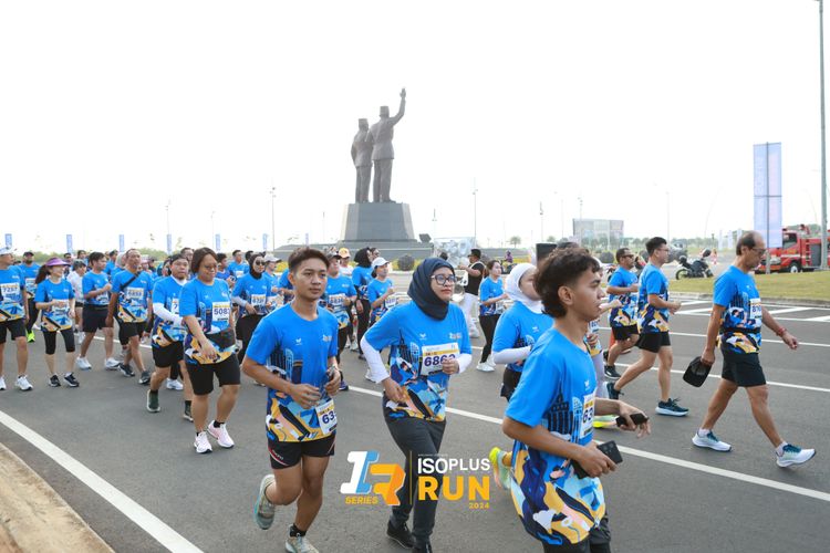 Race photo from ISOPlus Run 2024 Jakarta