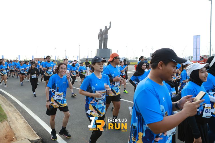 Race photo from ISOPlus Run 2024 Jakarta
