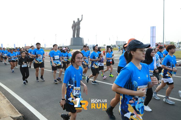 Race photo from ISOPlus Run 2024 Jakarta