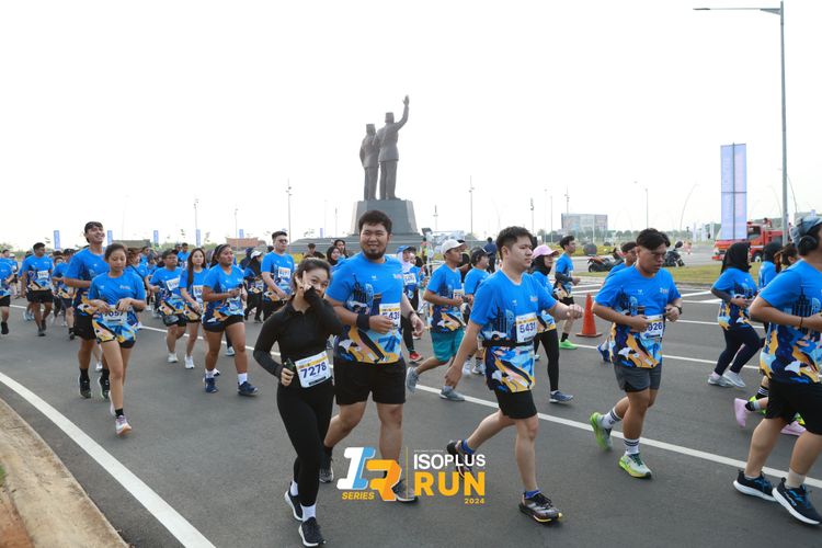 Race photo from ISOPlus Run 2024 Jakarta