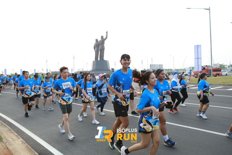 Race photo from ISOPlus Run 2024 Jakarta