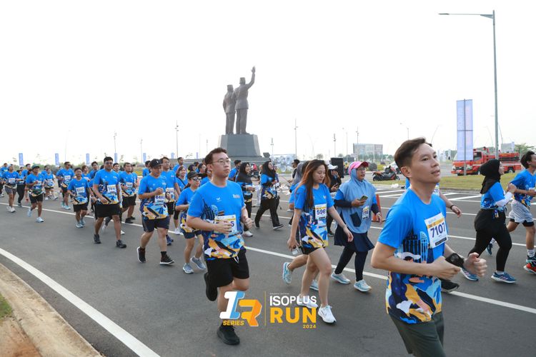 Race photo from ISOPlus Run 2024 Jakarta