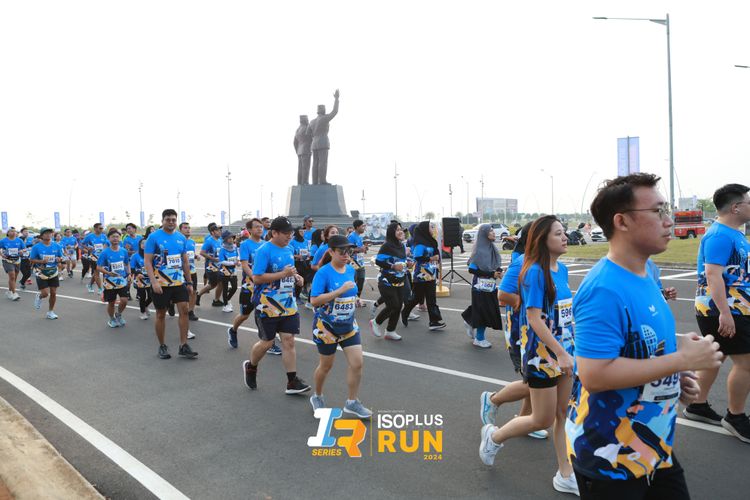 Race photo from ISOPlus Run 2024 Jakarta
