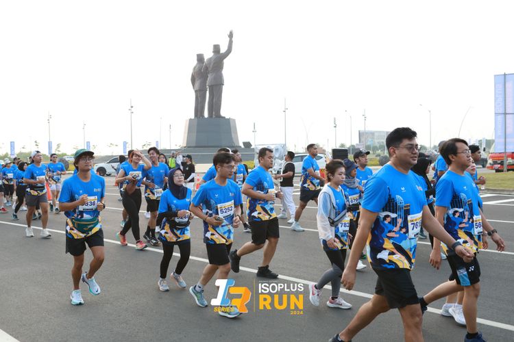 Race photo from ISOPlus Run 2024 Jakarta