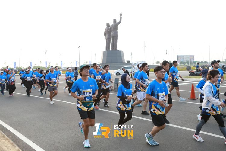 Race photo from ISOPlus Run 2024 Jakarta