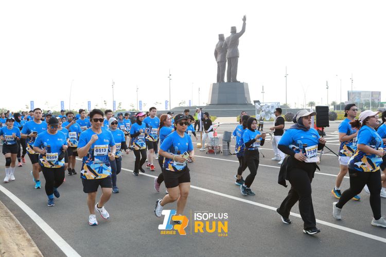 Race photo from ISOPlus Run 2024 Jakarta