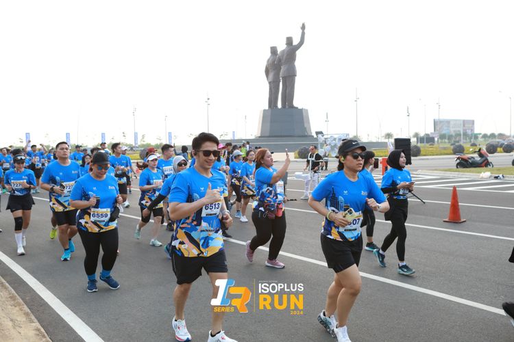 Race photo from ISOPlus Run 2024 Jakarta