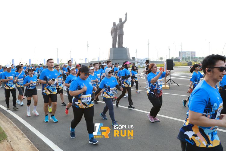 Race photo from ISOPlus Run 2024 Jakarta