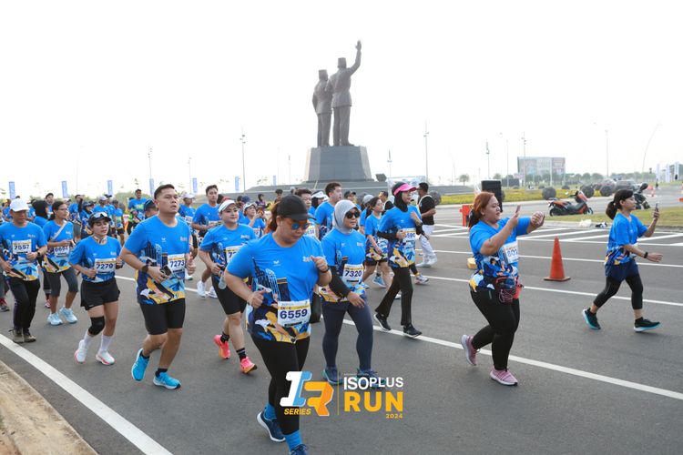 Race photo from ISOPlus Run 2024 Jakarta