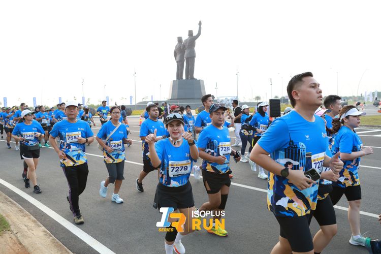Race photo from ISOPlus Run 2024 Jakarta