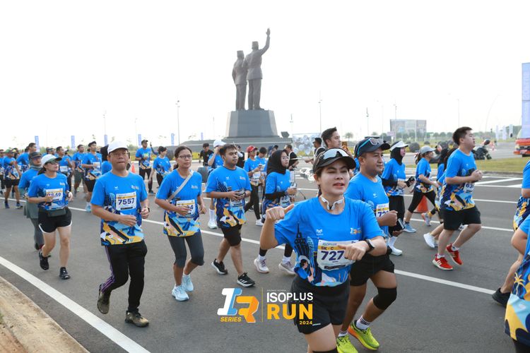 Race photo from ISOPlus Run 2024 Jakarta
