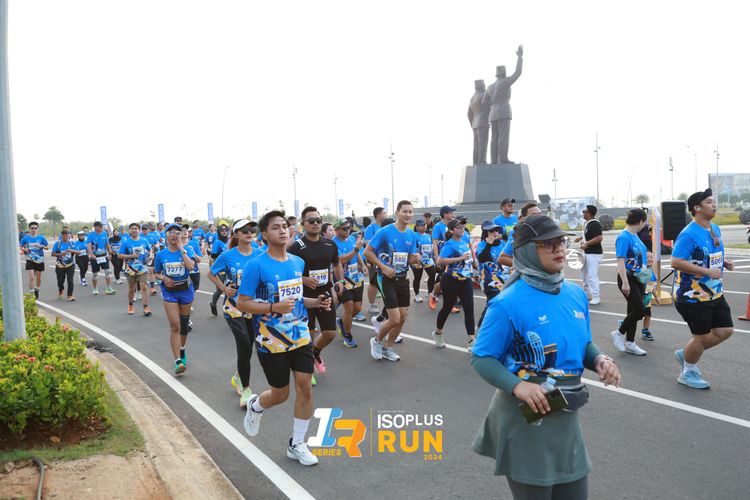 Race photo from ISOPlus Run 2024 Jakarta