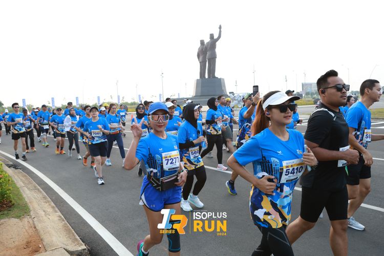 Race photo from ISOPlus Run 2024 Jakarta