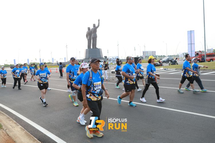 Race photo from ISOPlus Run 2024 Jakarta