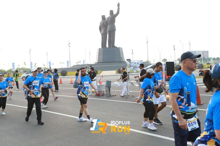 Race photo from ISOPlus Run 2024 Jakarta