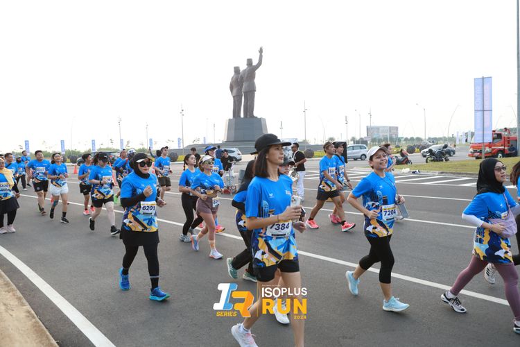 Race photo from ISOPlus Run 2024 Jakarta
