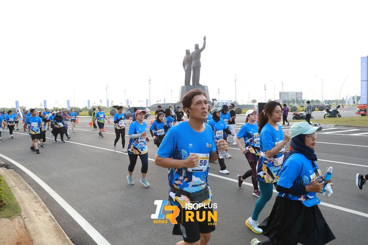 Race photo from ISOPlus Run 2024 Jakarta