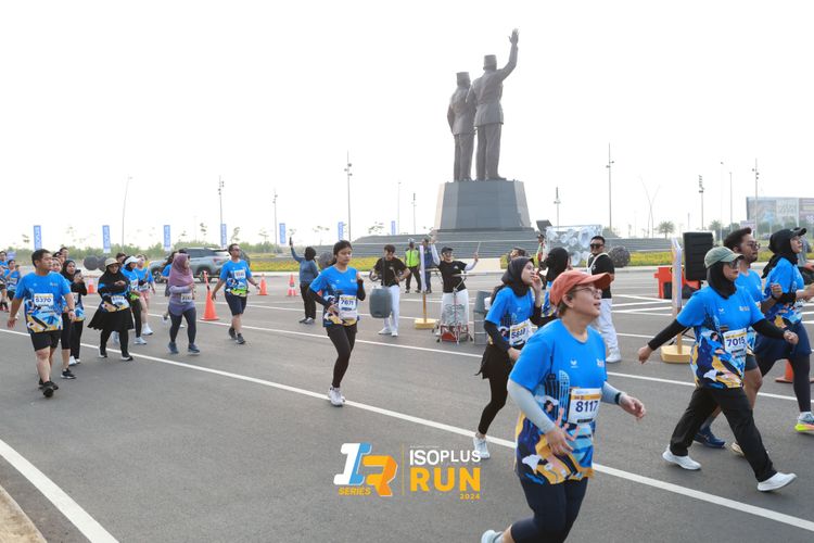 Race photo from ISOPlus Run 2024 Jakarta
