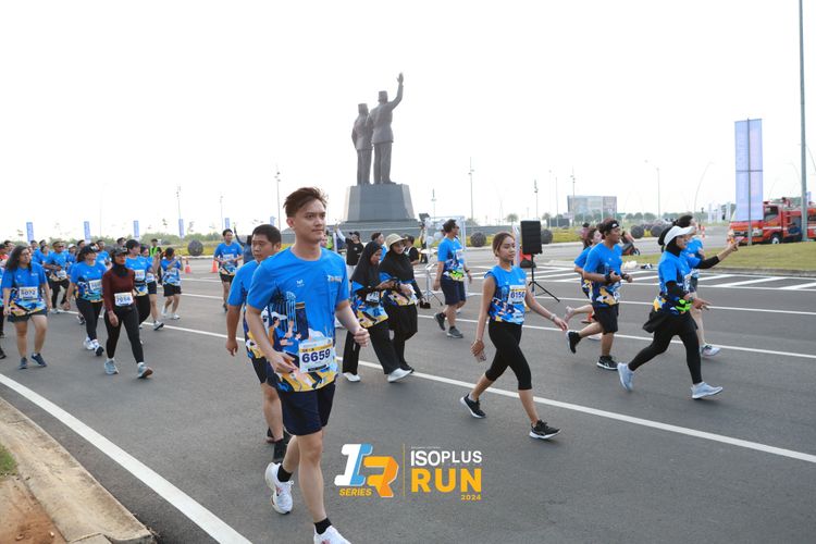 Race photo from ISOPlus Run 2024 Jakarta