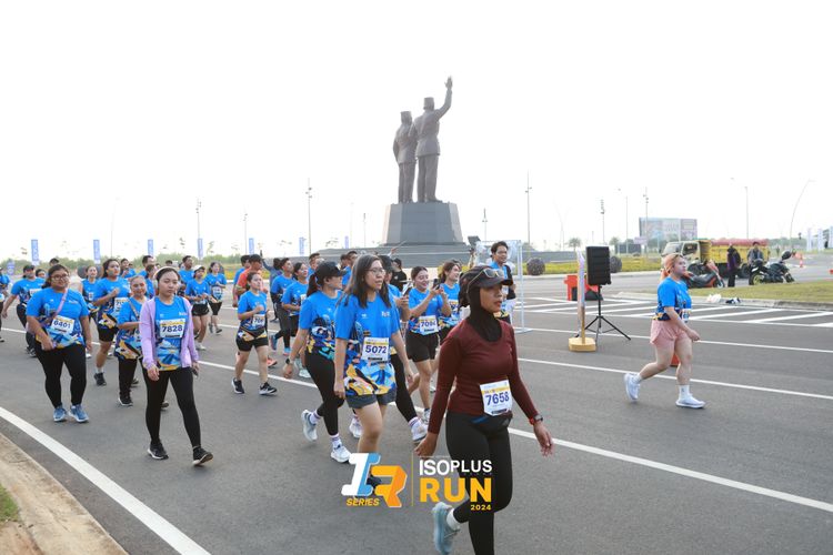Race photo from ISOPlus Run 2024 Jakarta