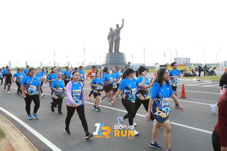 Race photo from ISOPlus Run 2024 Jakarta