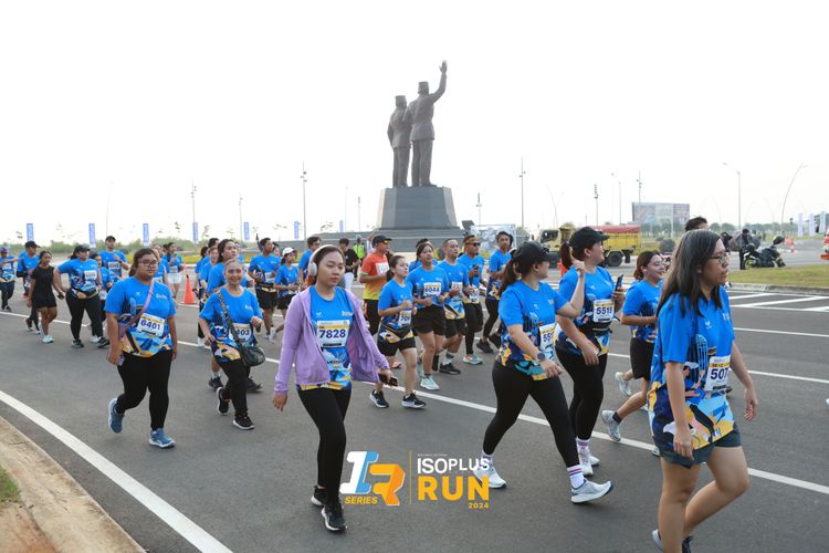 Race photo from ISOPlus Run 2024 Jakarta