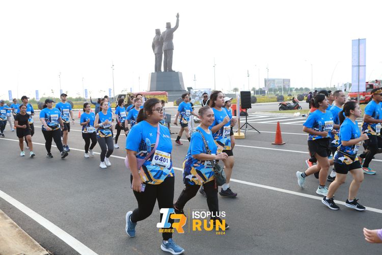 Race photo from ISOPlus Run 2024 Jakarta