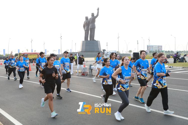 Race photo from ISOPlus Run 2024 Jakarta