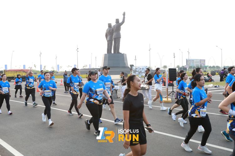 Race photo from ISOPlus Run 2024 Jakarta