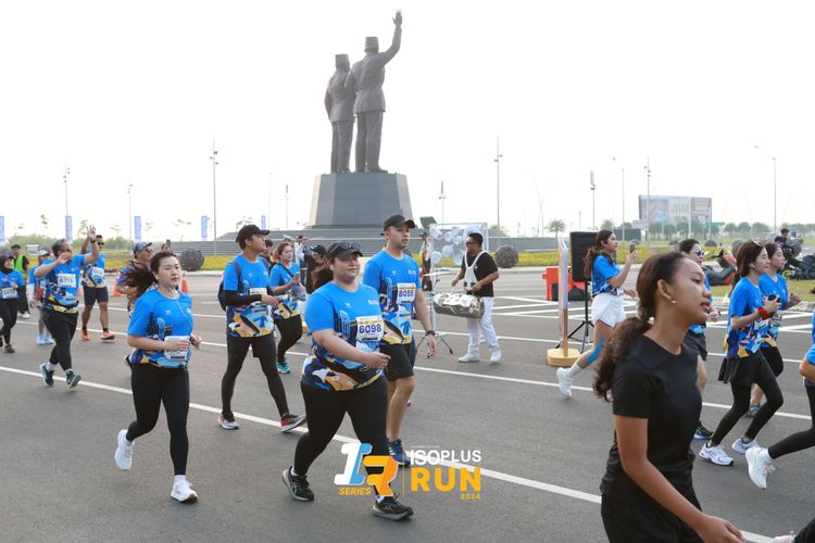 Race photo from ISOPlus Run 2024 Jakarta