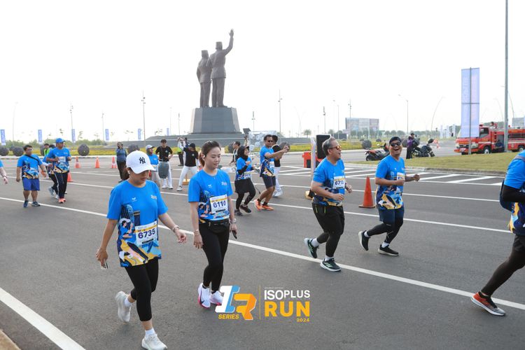 Race photo from ISOPlus Run 2024 Jakarta