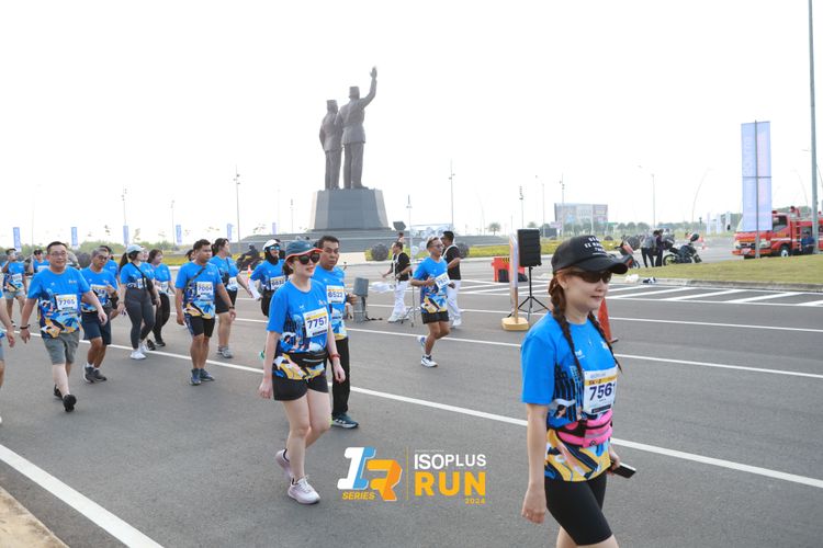 Race photo from ISOPlus Run 2024 Jakarta