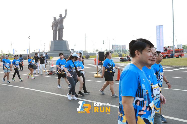 Race photo from ISOPlus Run 2024 Jakarta