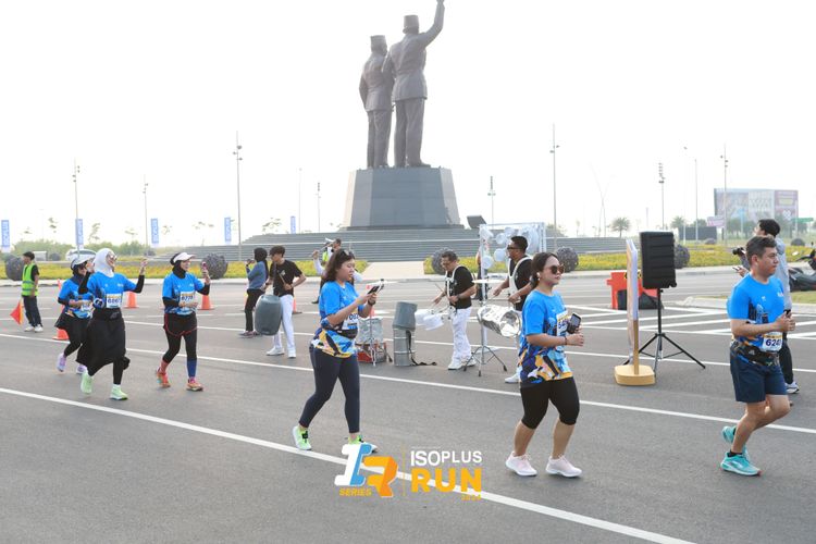Race photo from ISOPlus Run 2024 Jakarta