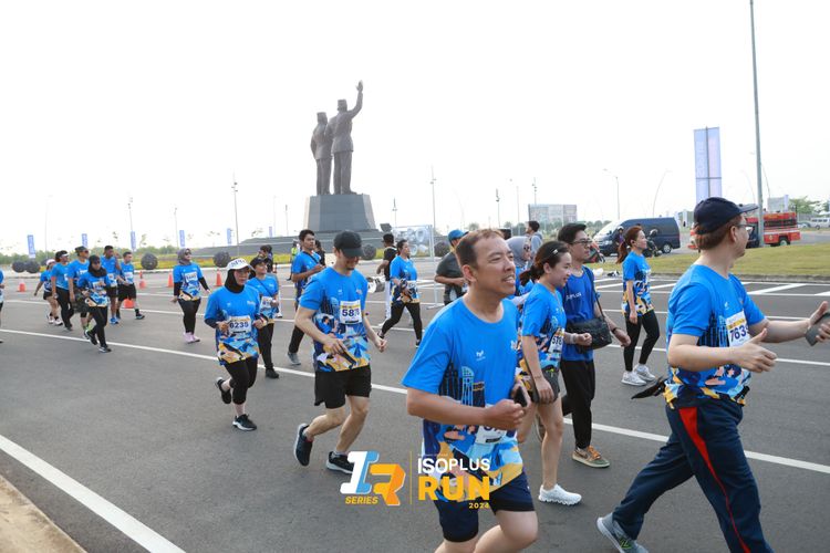 Race photo from ISOPlus Run 2024 Jakarta