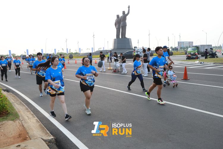 Race photo from ISOPlus Run 2024 Jakarta