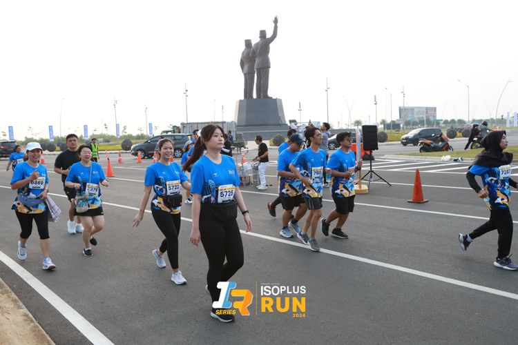 Race photo from ISOPlus Run 2024 Jakarta