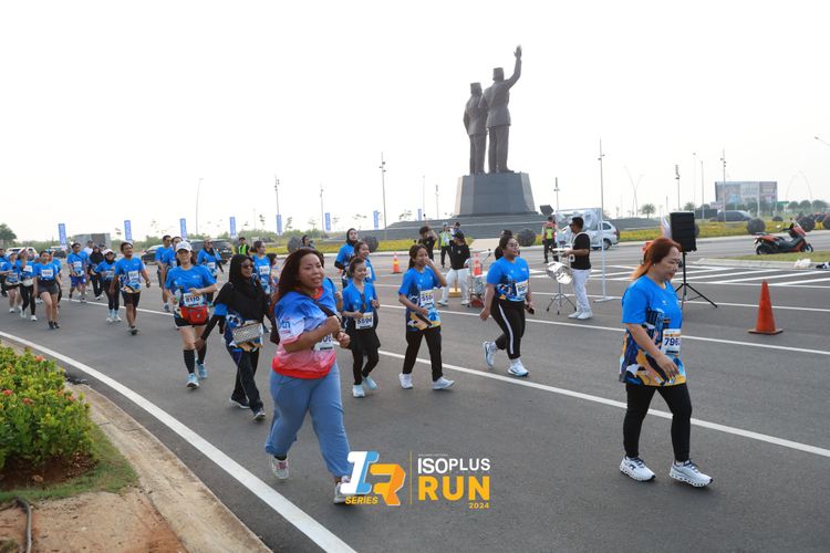Race photo from ISOPlus Run 2024 Jakarta
