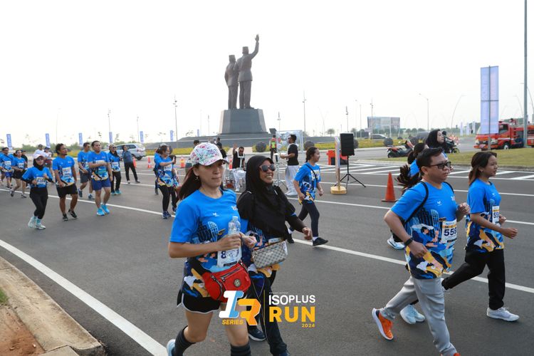 Race photo from ISOPlus Run 2024 Jakarta