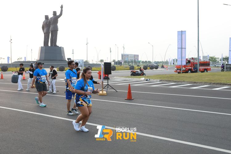 Race photo from ISOPlus Run 2024 Jakarta