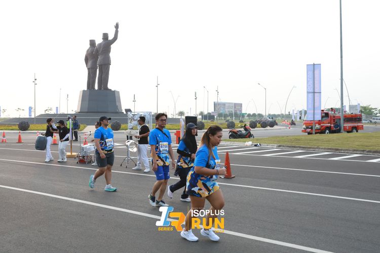 Race photo from ISOPlus Run 2024 Jakarta