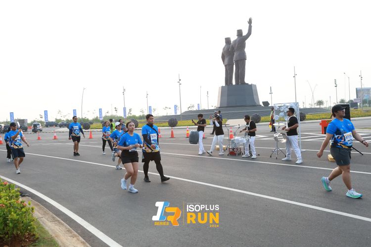 Race photo from ISOPlus Run 2024 Jakarta