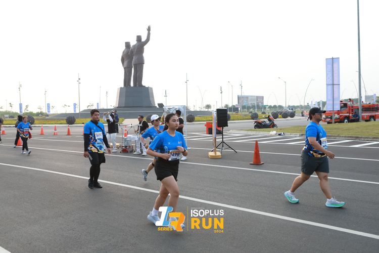 Race photo from ISOPlus Run 2024 Jakarta