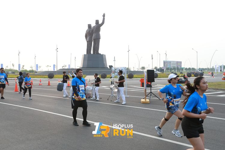 Race photo from ISOPlus Run 2024 Jakarta