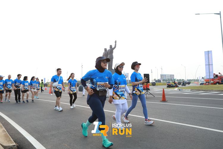 Race photo from ISOPlus Run 2024 Jakarta