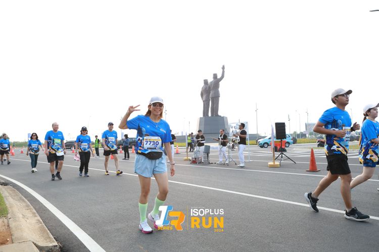 Race photo from ISOPlus Run 2024 Jakarta