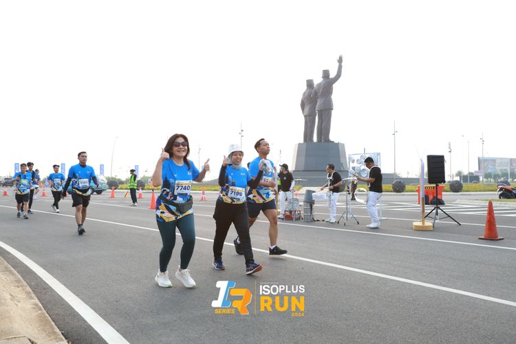 Race photo from ISOPlus Run 2024 Jakarta