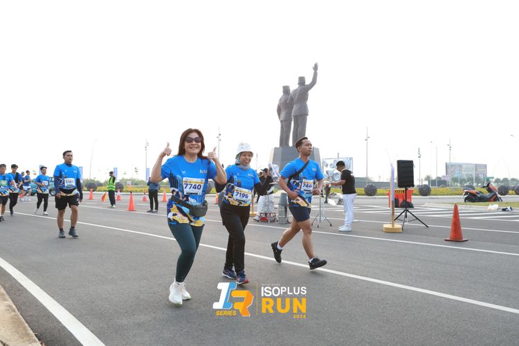 Race photo from ISOPlus Run 2024 Jakarta