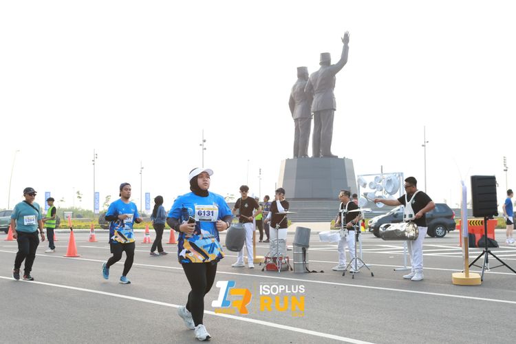 Race photo from ISOPlus Run 2024 Jakarta