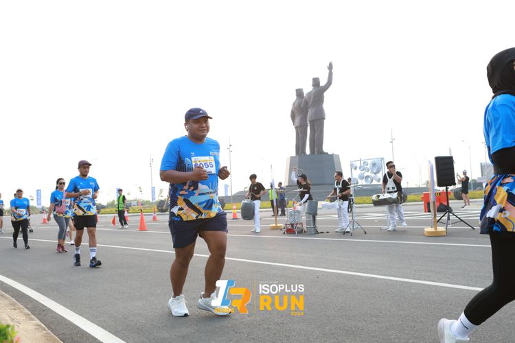 Race photo from ISOPlus Run 2024 Jakarta